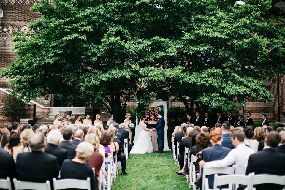 Ceremony in Warden Garden