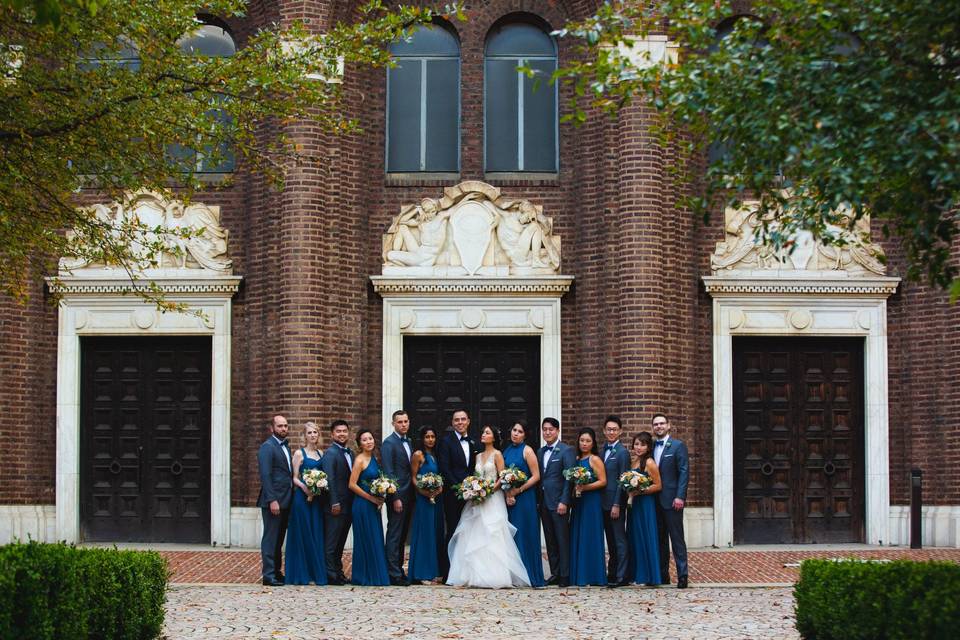 Bridal party in Stoner