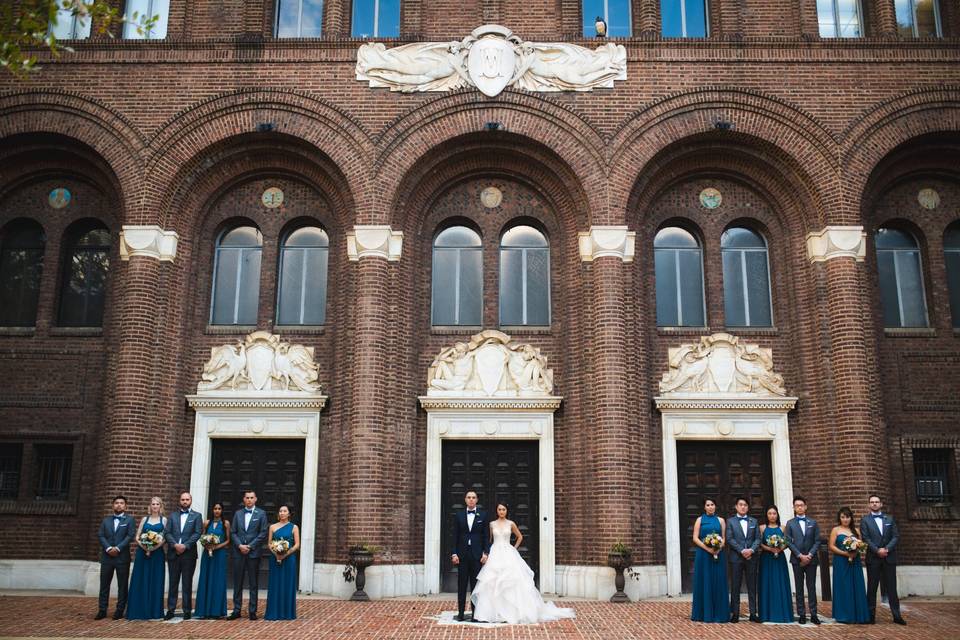 Bridal party in Stoner