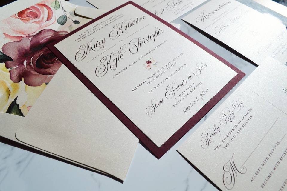 Red Letter Day Invitations & Design