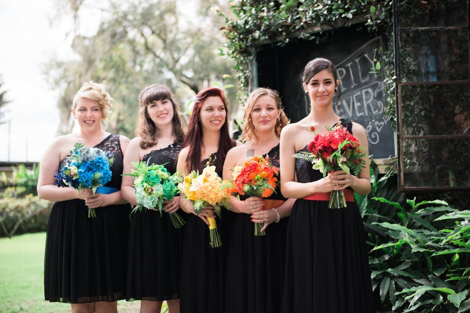 Beautiful Rainbow Wedding