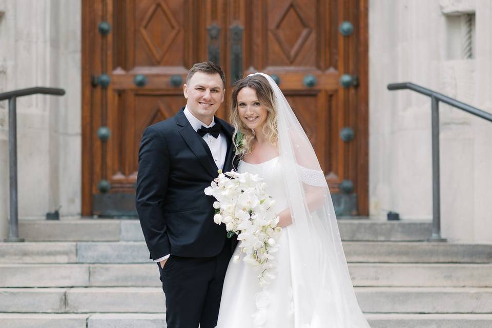 Rosary Cathedral Wedding