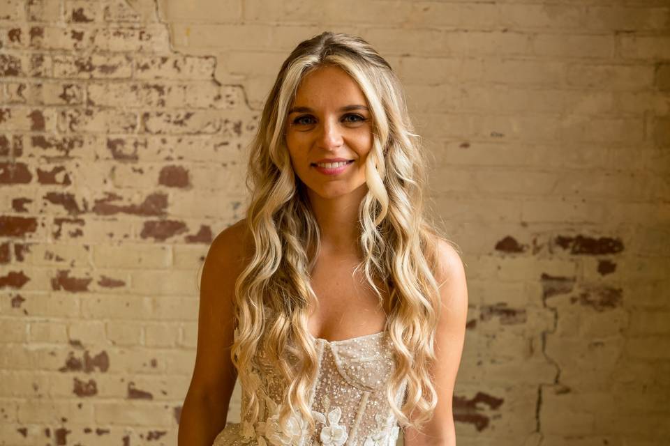 Stunning bride