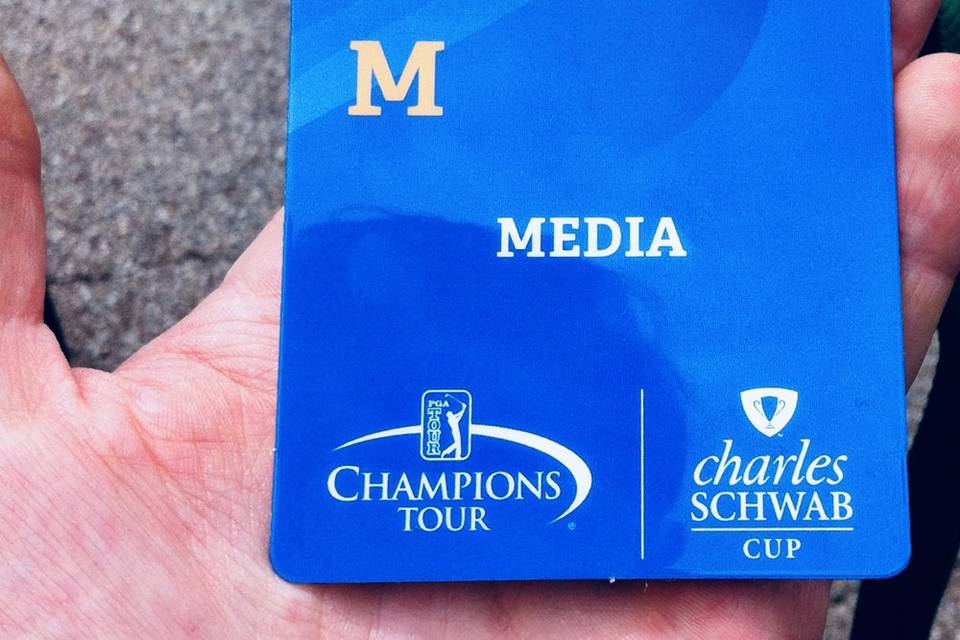 PGA Media Badge