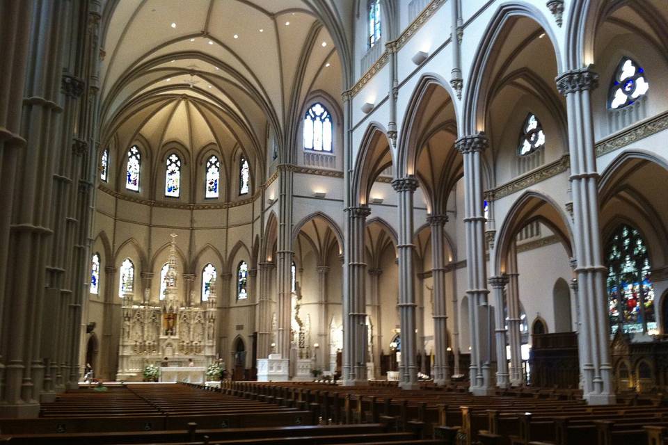 Wedding at Heinz Chapel