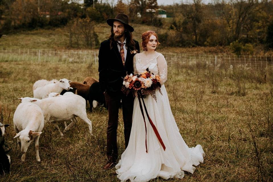 Farm wedding