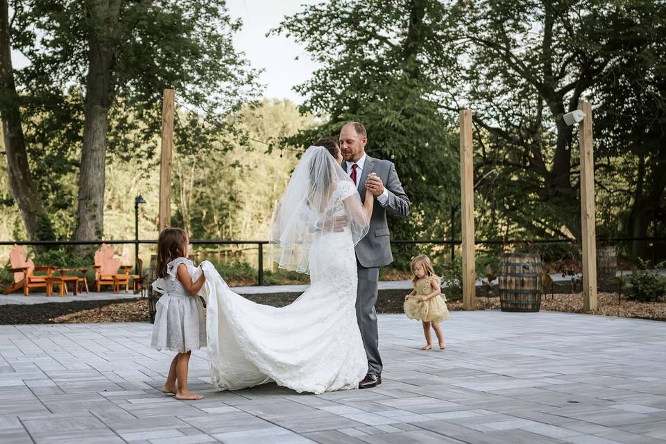 First Dance on the Courtyard