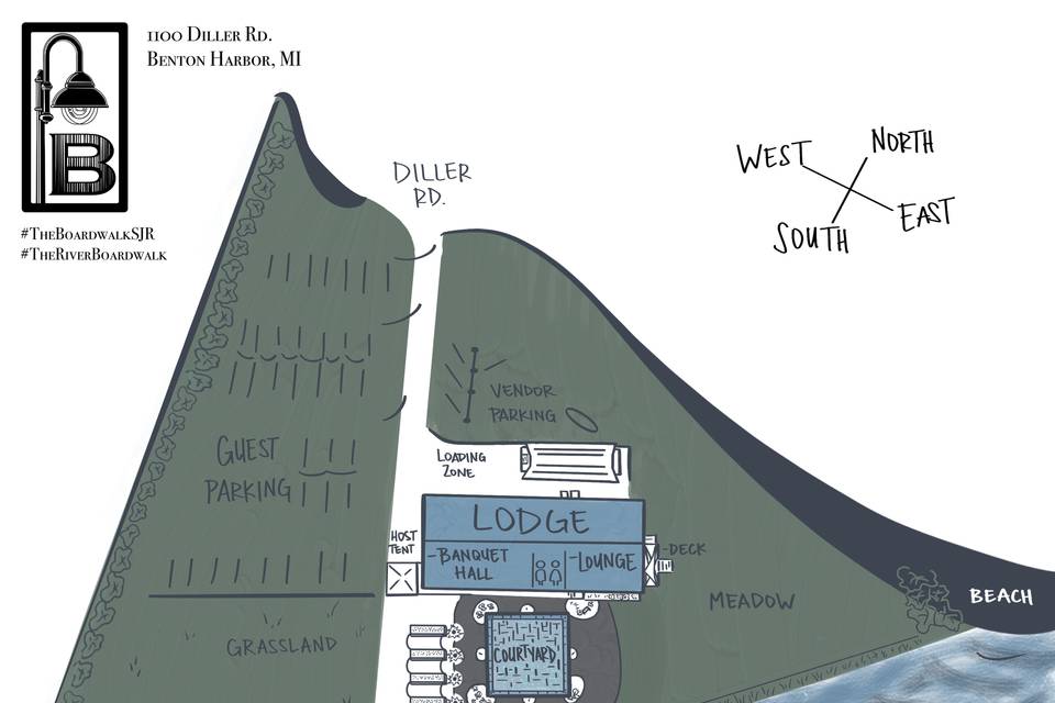 Map of The Boardwalk