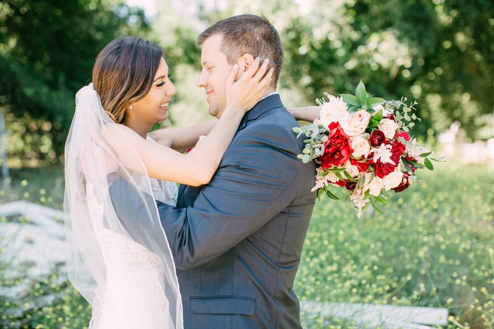 Bride and groom