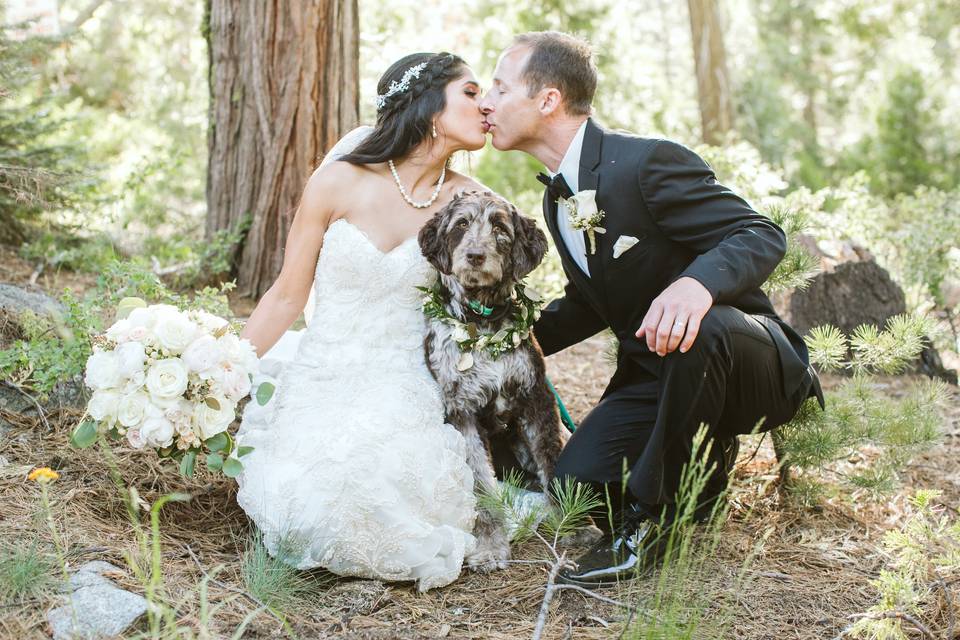 Bride and groom