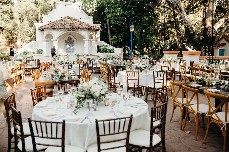 Outdoor reception