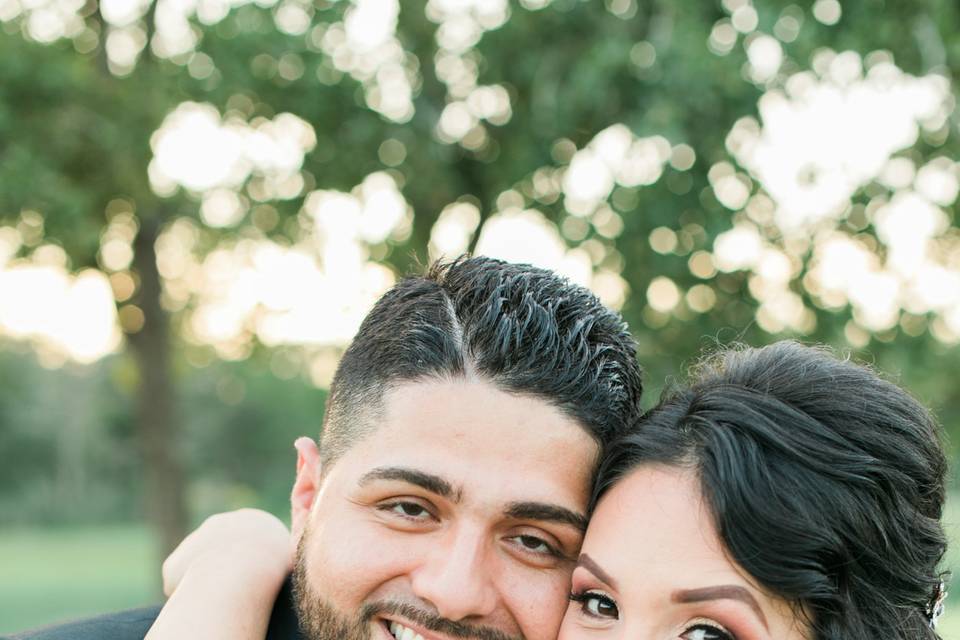 Bride and groom