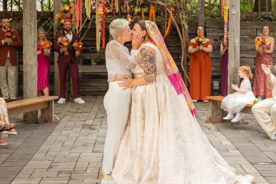 Gardens of Castle Rock wedding