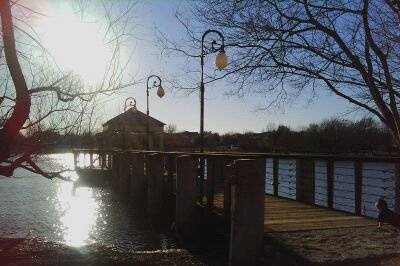 The Mills Pond Gazebo in North Austin