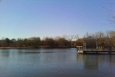 The Mills Pond Gazebo in North Austin