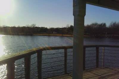 The Mills Pond Gazebo in North Austin