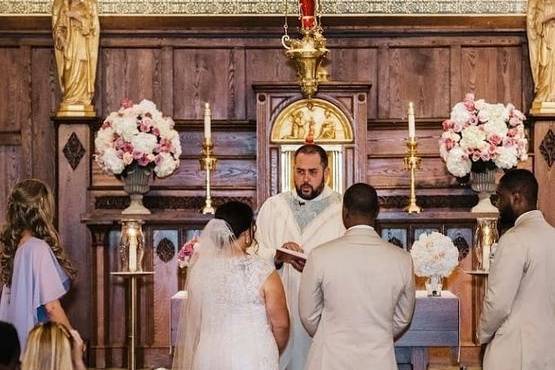 Church wedding