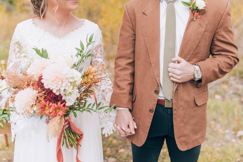 Fall Mountain Wedding