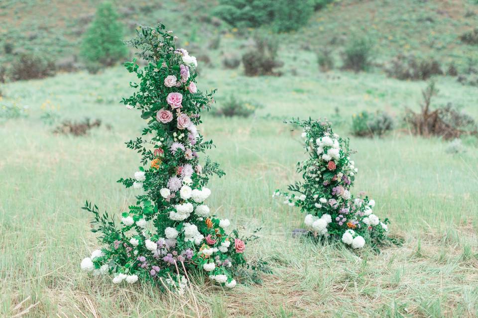 Spring Floral Arch