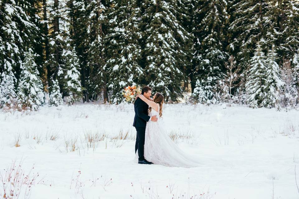 Snowy Kisses