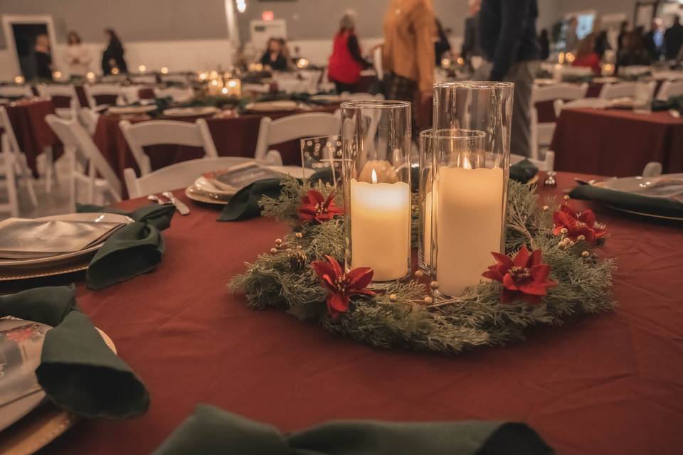 Holiday centerpieces