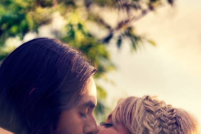 A romantic moment