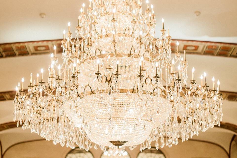 Palm Court Chandelier