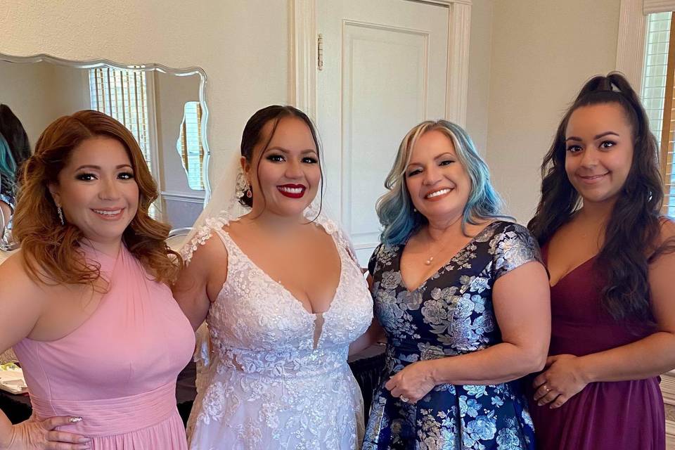 Bride & Bridemaids