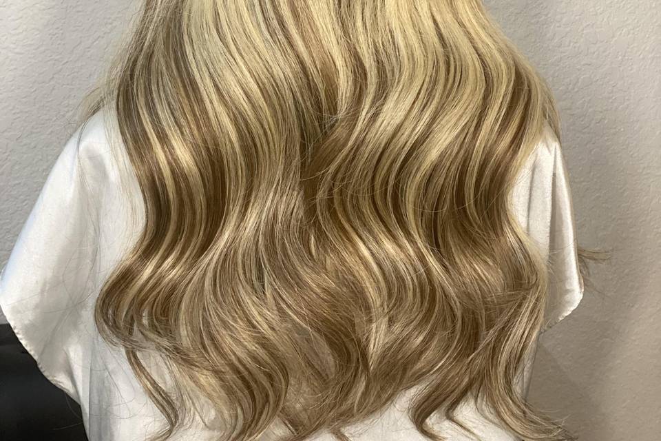 Soft Waves for long Hair