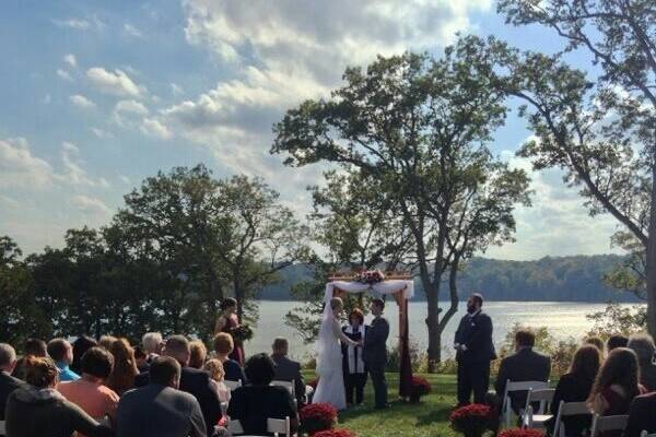 Outdoor wedding