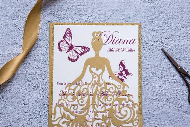 Lovely Glitter Paper Dancing G