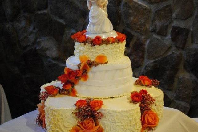 Fall Wedding Cake