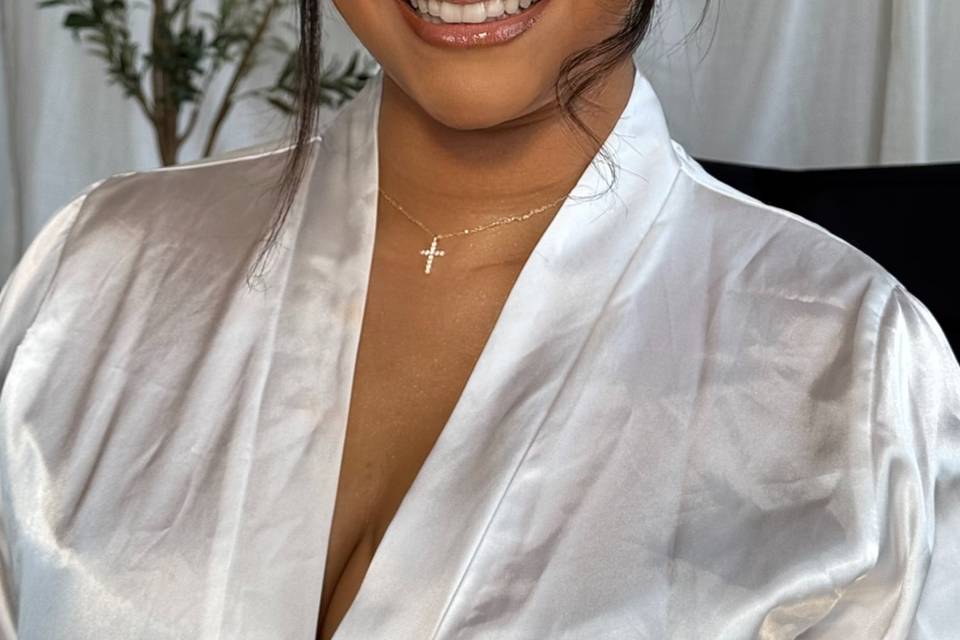 Soft glam + hair