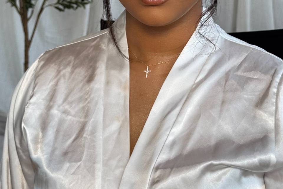 Soft glam + hair
