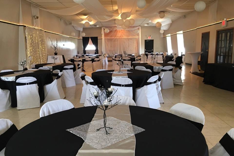 Reception area