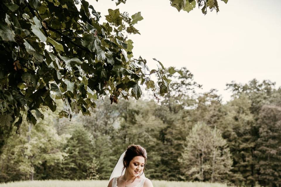 What a beautiful bride!