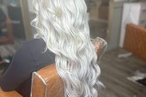 Icey hair