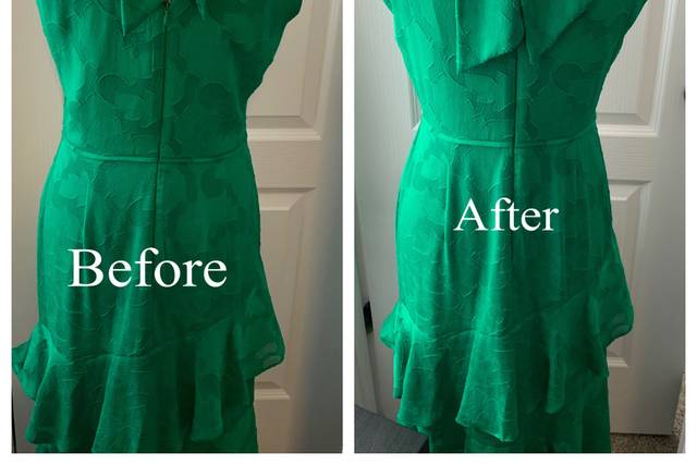 Shortened bodice
