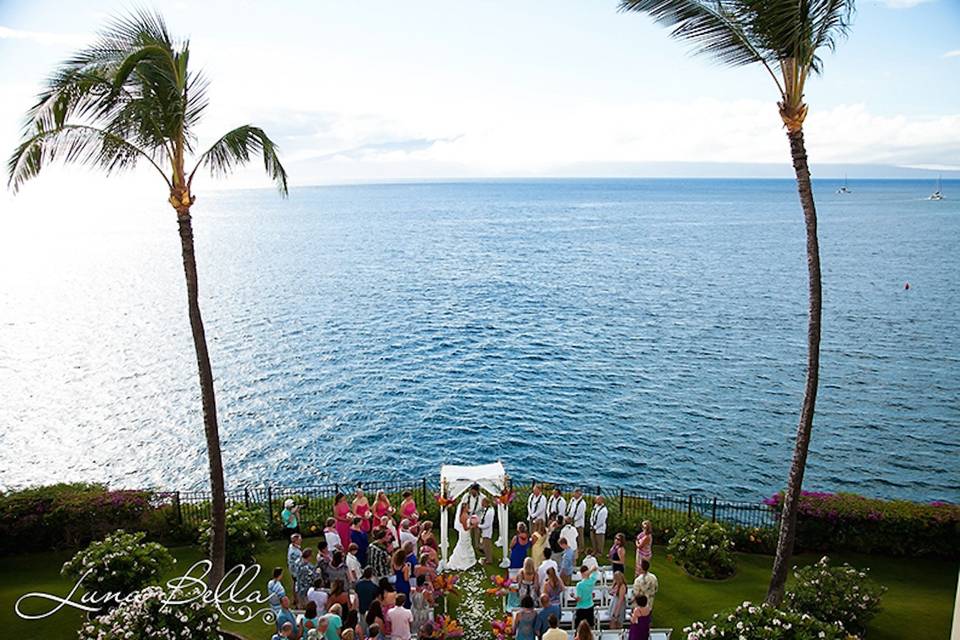 Sheraton Maui - ceremony