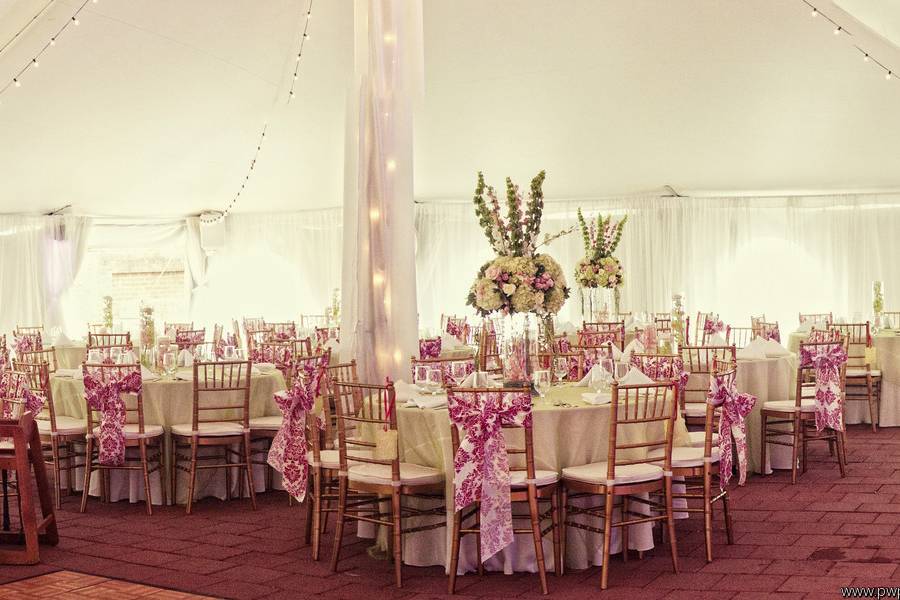 Pink reception theme