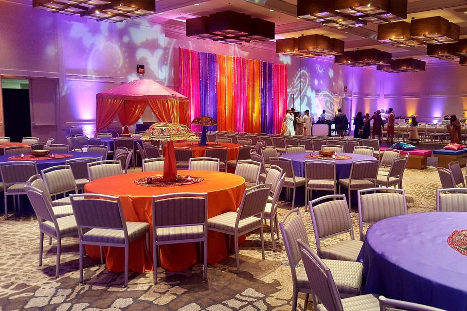 Vibrant Grand Ballroom