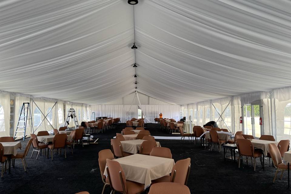 Club Renovation Tent