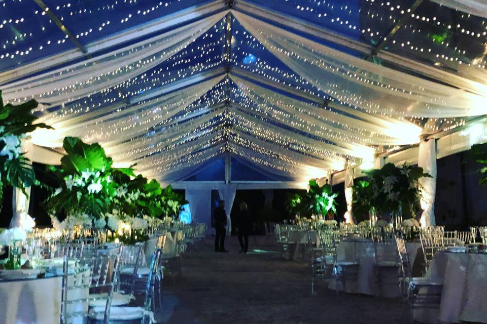 Stunning Tent Ceiling Effects