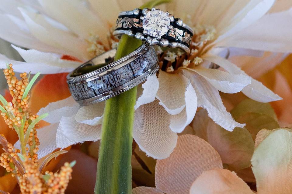 I love a good ring in bouquet