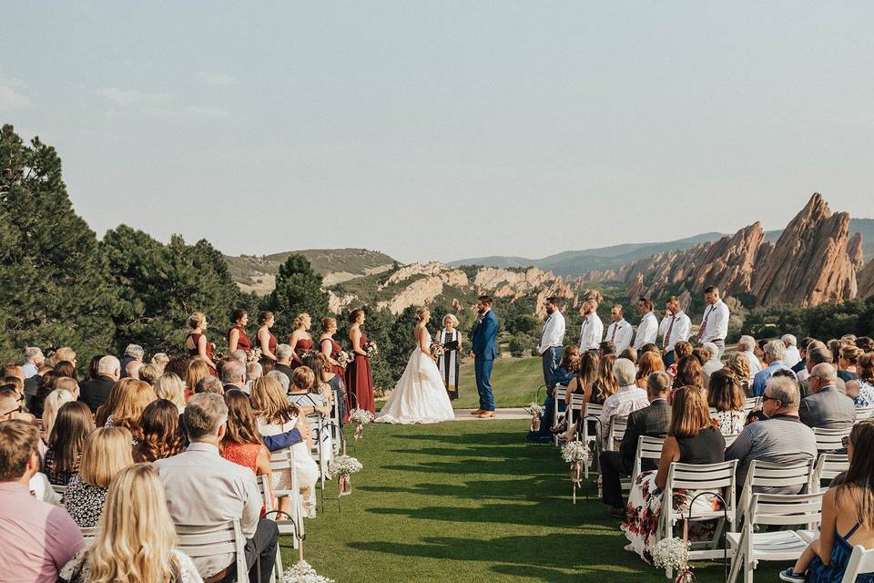 Tent Lawn Ceremony