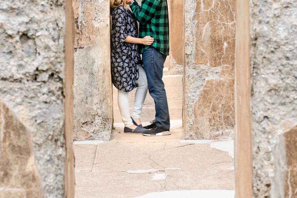 Arch of love engagement