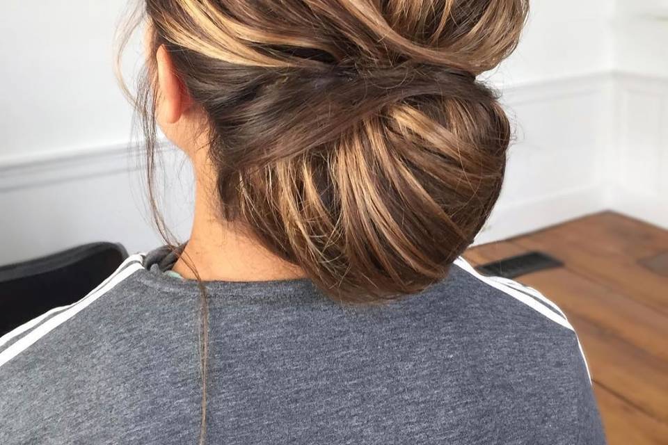 Chic updo