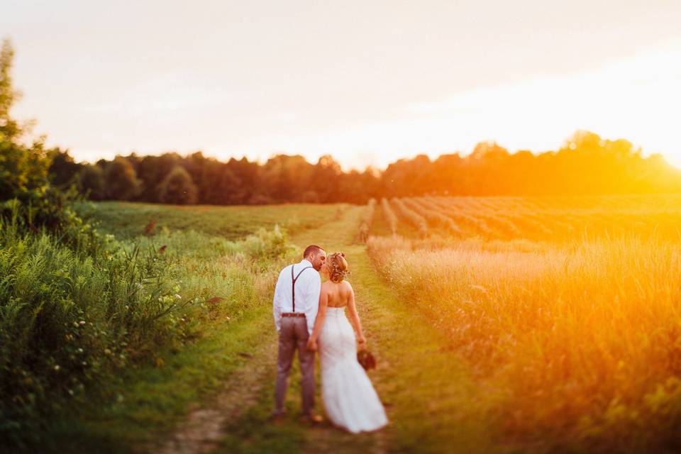 Couple in natural light