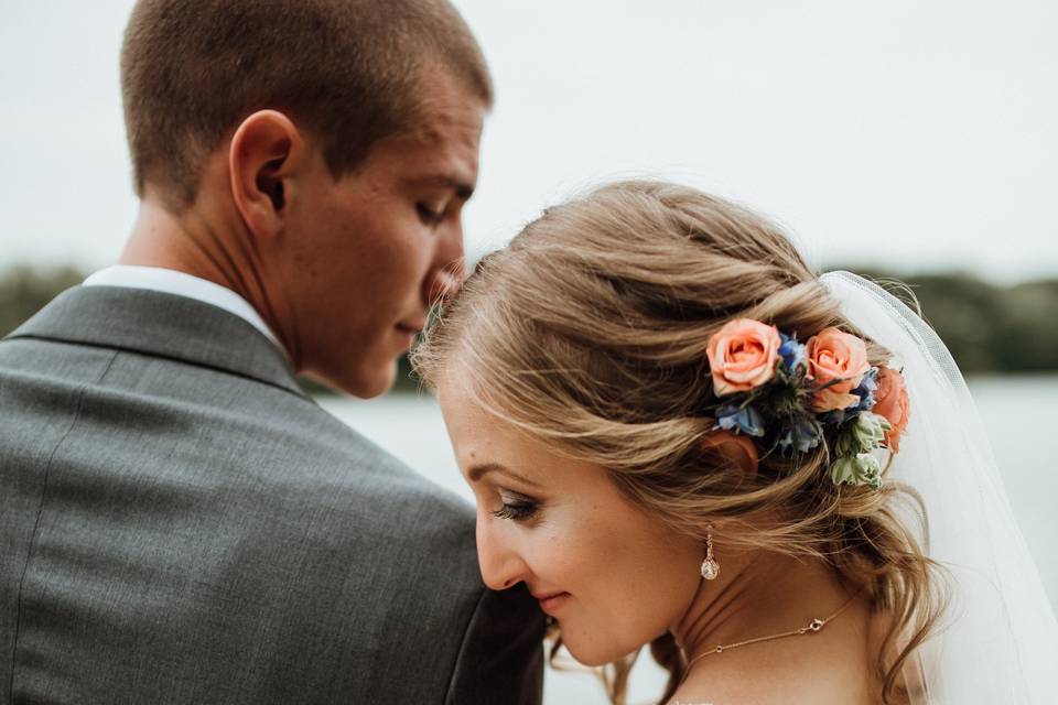 Romantic shot of couple