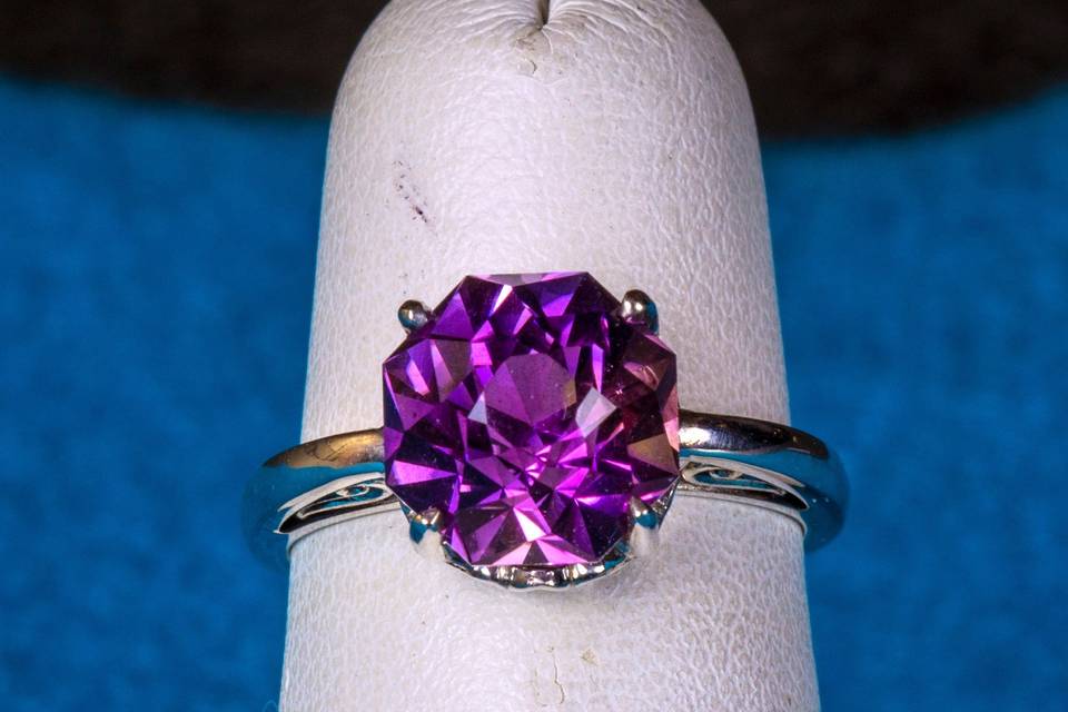 Blended Ametrine Rose cut